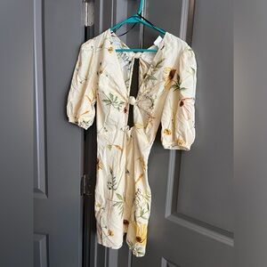 Women’s sunflower dress
